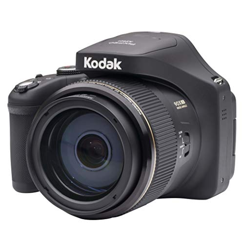 Kodak PIXPRO Astro Zoom AZ901-BK 20MP Digital Camera with 90X Optical Zoom and 3″ LCD (Black)