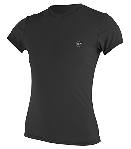 O’Neill Wetsuits Womens Basic Skins Upf 30 + Short Sleeve Sun Shirt