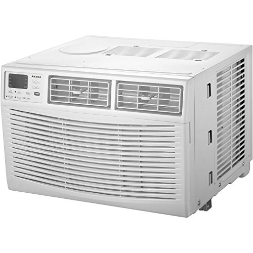 Amana AMAP081BW 8,000 BTU 115V Window-Mounted Air Conditioner with Remote Control, White