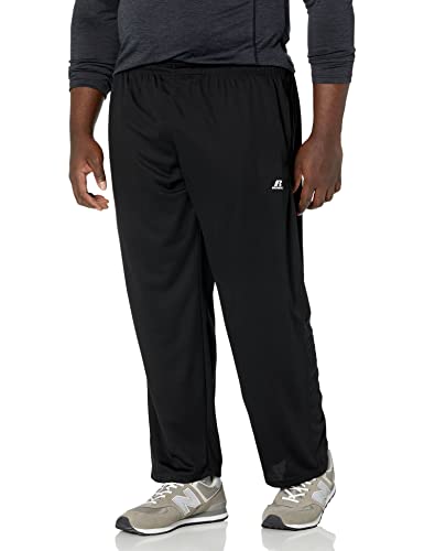 Russell Athletic Men’s Big and Tall Dri-Power Pant, Black, 3X