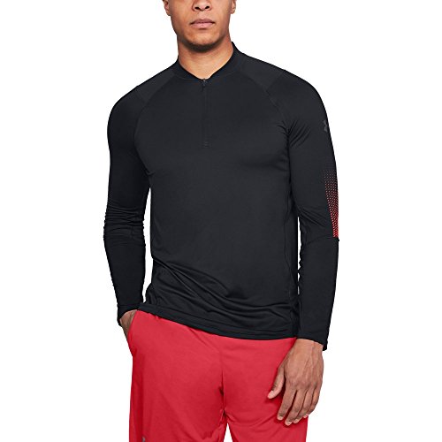 Under Armour Men’s MK-1 ¼ Zip Graphic, Anthracite (016)/Stealth Gray, Small