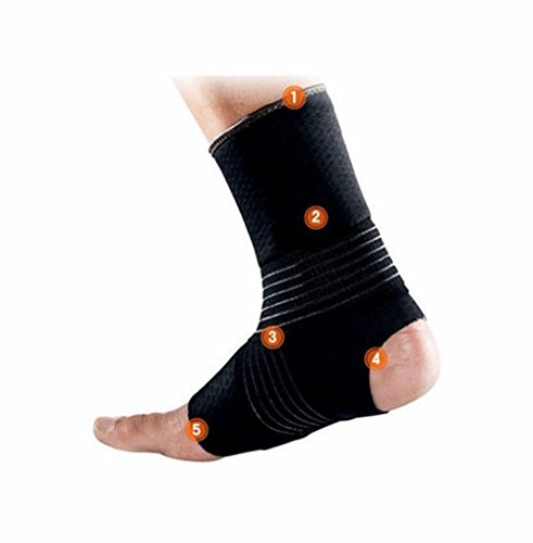 A-Plus Shopping Sport Wrap Foot Drop Orthotic Correction Ankle Support Brace Plantar FasciitisFoam Pads for Pain Fitness and Work (Large) | The Storepaperoomates Retail Market - Fast Affordable Shopping