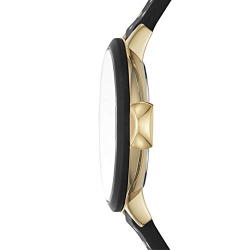 Kate Spade New York Women’s Park Row Quartz Metal and Silicone Watch, Color: Black/Gold, Polka Dot (Model: KSW1355) | The Storepaperoomates Retail Market - Fast Affordable Shopping