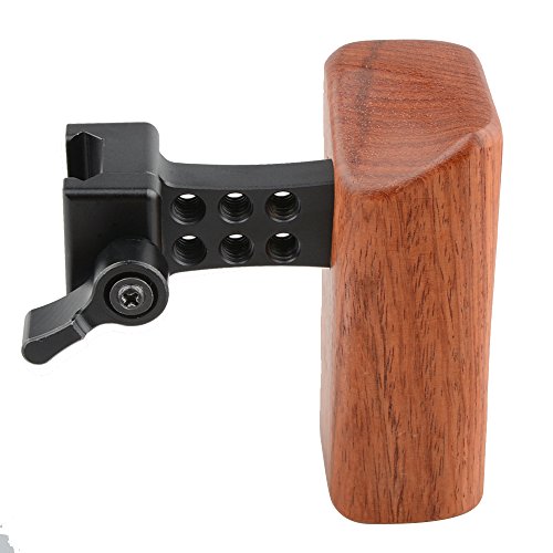 CAMVATE DSLR Wood Wooden NATO Handle Grip (Right Hand) – 1536