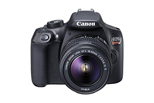 Canon EOS Rebel T6 Digital SLR Camera Kit with EF-S 18-55mm f/3.5-5.6 is II Lens, Built-in WiFi and NFC – Black (Renewed)