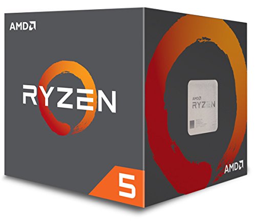 AMD Ryzen 5 1600 Processor with Wraith Spire Cooler (YD1600BBAEBOX)