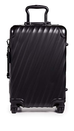 TUMI 19 Degree Aluminum International Carry On Suitcase, Matte Black, One Size