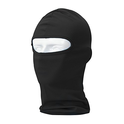 Your Choice Balaclava Thin UV Protective Sports Ski Face Mask (Black)