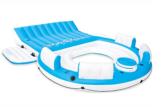 Intex 56299EP Splash ‘N Chill Inflatable Island, 16.25 x 21 x 11.75 inches, Blue/White