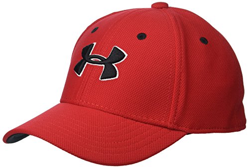Under Armour boys Under Armour Boys’ Hat Baseball Cap, Red 1, 4-6 Years US