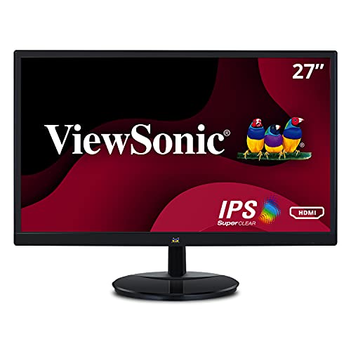 ViewSonic VA2759-SMH 27in IPS 1080p HDMI Frameless LED Monitor (Renewed)