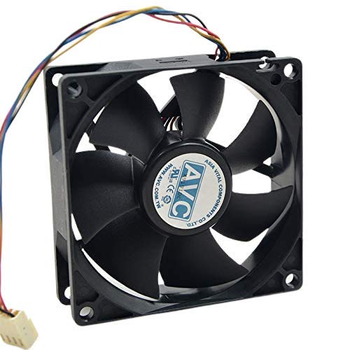 8025 80mmx80mmx25mm DL08025R12U 12V 0.50A 4Wire Hydraulic Bearing PWM Cooler Fan