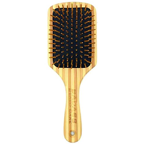 Badass Beard Care Wood Bristle Beard Brush For Men – Anti-static, 100% Bamboo & Light Weight
