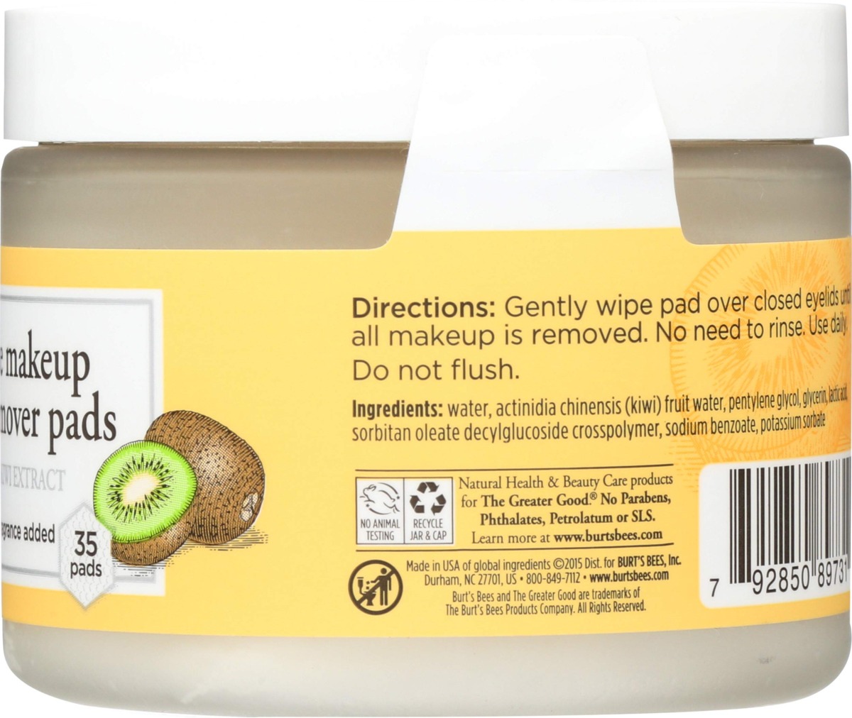 Burt’s Bees Eye Makeup Remover Pads, 35 Count | The Storepaperoomates Retail Market - Fast Affordable Shopping