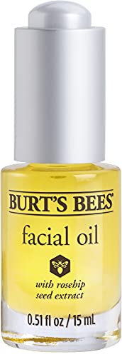 Face Oil, Burt’s Bees Hydrating & Anti-Aging Facial Care, 0.05 fl oz Ounce (Packaging May Vary)