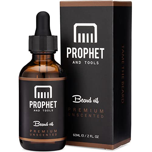 Prophet and Tools Large Beard Oil Conditioner [2oz] – Revolutionary Formula Moisturizes, Treats Split Ends, Reduces Skin Irritation & More | Noticeable Difference After 1st Use – Non-Greasy