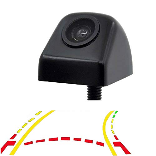 Auto Wayfeng WF® Wired Rear Tailgate Dynamic Trajectory Rearview Car Camera Moving Guidelines, Black