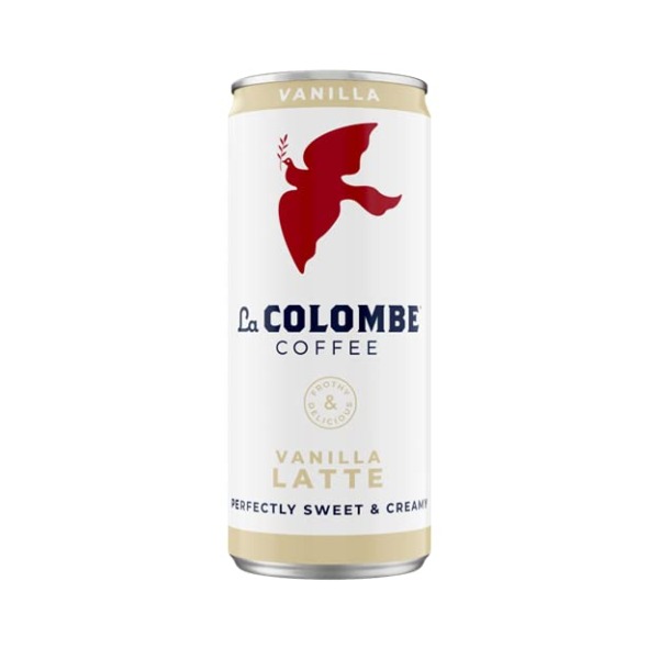 La Colombe Vanilla Draft Latte – 9 Fluid Ounce – Cold-Pressed Espresso and Frothed Milk + Vanilla – Made with Real Ingredients – Grab and Go Coffee