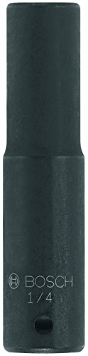 BOSCH ITSO1414 1-Piece 1/4 In. Impact Tough 1/4 In. Thin-Wall Hex Socket