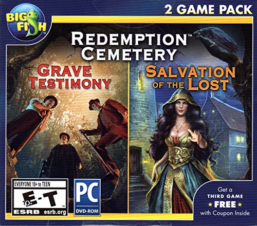 Redemption Cemetery GRAVE TESTIMONY + SALVATION OF THE LOST Hidden Object PC Game