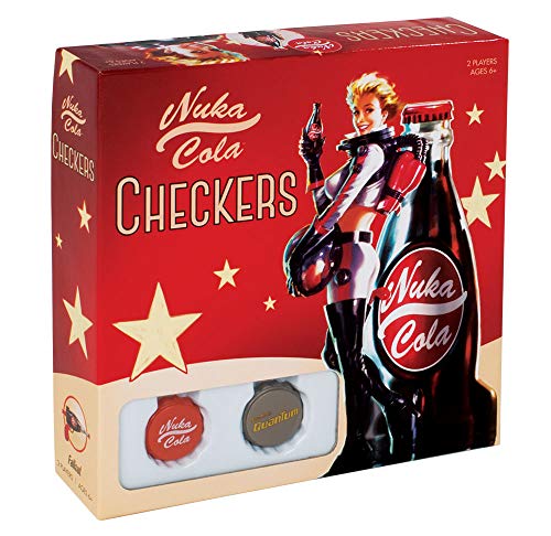 USAOPOLY Fallout Nuka-Cola Checkers