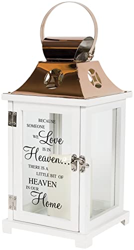 Heaven in Our Home Flameless Candles Copper Lantern