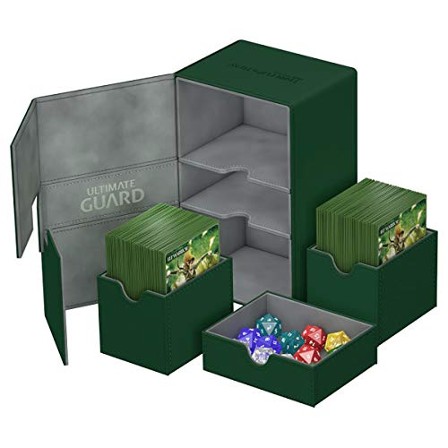 Ultimate Guard Twin Flip´n´Tray Deck Case 160+ Green