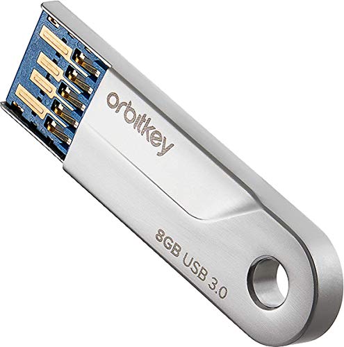 Orbitkey – USB 3.0 – Fast Transfer USB – 46.25 x 12.5 x 3.75 mm – Fast Transfer Chip, Slim Profile, Compatible with All Orbitkey Products