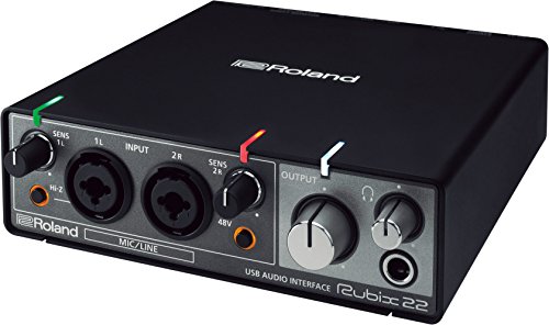Roland Rubix 22 USB Audio Interface 2 in/2 Out (RUBIX22)