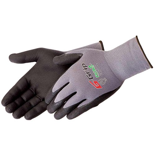 G-Grip F4600 Micro-Foam Palm Coated Nitrile Glove, 15 Gauge, LG, 12/pr
