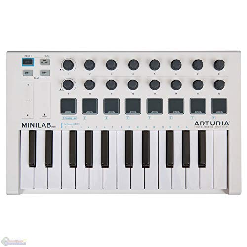 Arturia MINILAB mkII universal MIDI Controller with 1 Year Free Extended Warranty