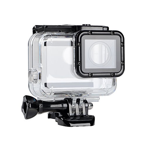 Suptig Replacement Waterproof Case Protective Housing Compatible for GoPro Hero 7 Black Hero 6 Hero 5 Underwater Use – Water Resistant up to 147ft (45m)