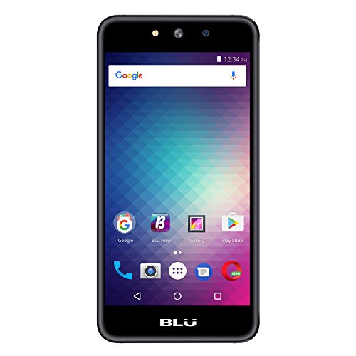 BLU Grand M G070Q Unlocked GSM Quad-Core Dual-SIM Phone (Grey)