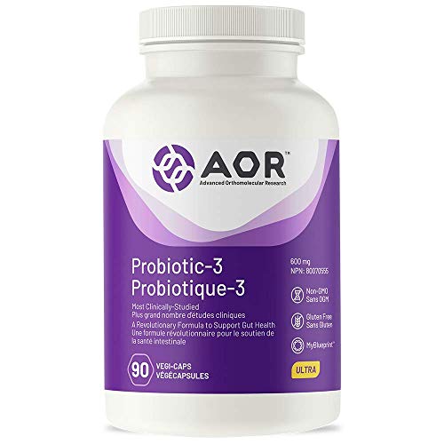 AOR – Probiotic-3 90 Capsules – A Revolutionary Formula to Support Gut Health