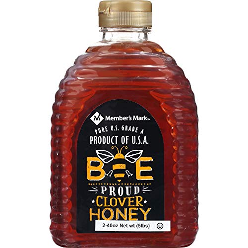 Member’s Mark Bee Proud All-American Fancy Clover White Honey (2 ct., 40 oz.) (pack of 2)