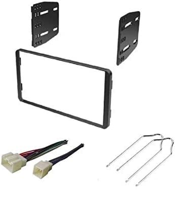 ASC Car Stereo Radio Install Dash Kit, Wire Harness, and Radio Tool to Install a Double Din Aftermarket Radio for select Ford Lincoln Mazda Mercury Vehicles – Compatible Vehicles Listed Below