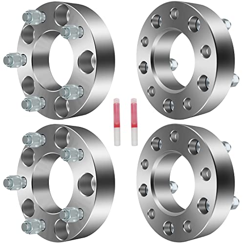 ECCPP 4X 5×135 Wheel Spacers 5 Lug 1.5″ 5x135mm to 5x135mm for Expedition for F150 for Navigator Wheel Spacer with 14×2 Studs