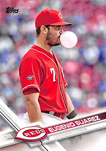 2017 Topps Series 2 #473 Eugenio Suarez Cincinnati Reds Baseball Card