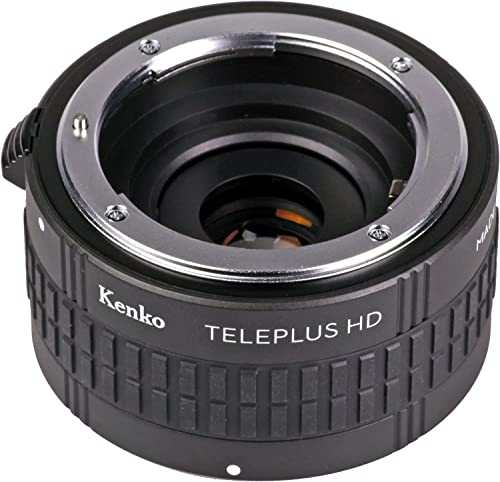 Kenko TELEPLUS HD 2.0X for Nikon F Autofocus Camera Mount, Black (K-TPHD2.0-N)
