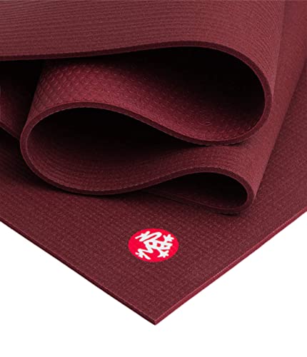 Manduka PRO Yoga Mat – For Women and Men, Non Slip, Cushion for Joint Support and Stability, Thick 6mm, Various Sizes and Colors
