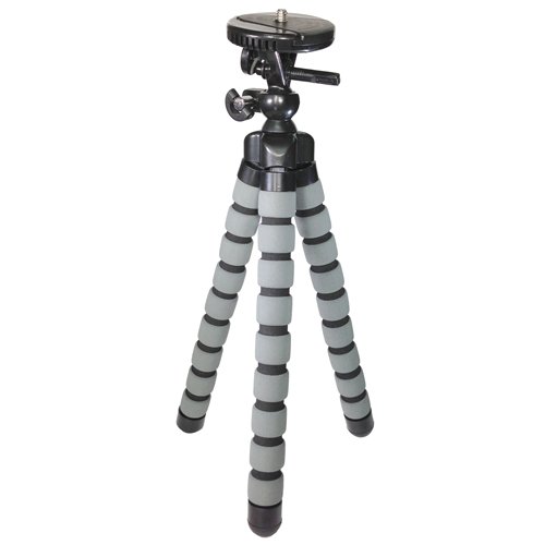 MaxxMove Siez G5 Action Camera Tripod Flexible Tripod – for Digital Cameras and Camcorders – Approx Height 13 inches