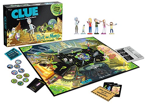 USAOPOLY CLUE: Rick and Morty | Featuring Characters from The Adult Swim TV Show Rick & Morty | Collectible Clue Board Game | Perfect for Rick & Morty Fans | The Storepaperoomates Retail Market - Fast Affordable Shopping