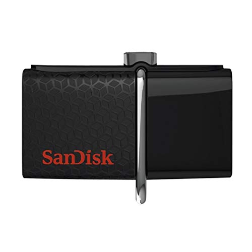 SanDisk 256GBUltra Dual USB Drive 3.0, SDDD2-256G-GAM46(Black)