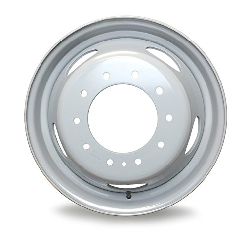 New Single 19.5″ 19.5×6 10 Lug Steel Wheel for Ford F450SD F550SD 2005-2021 Super Duty Dually Gray OEM Quality Replacement Rim