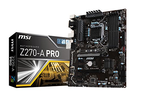 MSI Pro Series Intel Z270 DDR4 USB 3 CrossFire ATX Motherboard (Z270-A PRO)