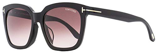 Sunglasses Tom Ford FT 0502 -F 01T Shiny Black/Bordeaux Gradient