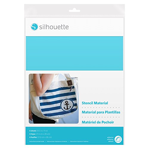 Silhouette Stencil Material Sheets – Adhesive