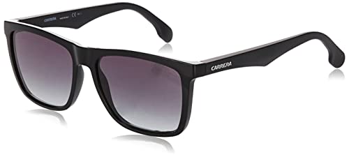 Carrera mens Carrera 5041/S Sunglasses, Black/Dark Gray Gradient, 56mm 16mm US