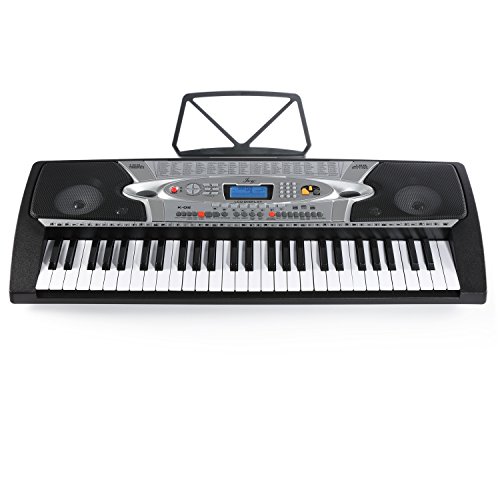 Joy 54-Key Portable Electronic Keyboard for Beginners with Interactive LCD Screen (K-02)
