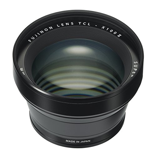 Fujifilm Fujinon Tele Conversion Lens for X100 Series Camera, Black (TCL-X100 B II)